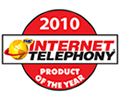 2010 Internet Telephony Magazine Product of the Year Award logo