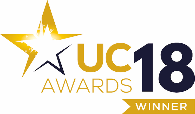 2018 UC Awards Winner for Best CX Solution logo