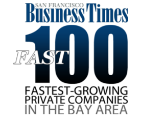 San Francisco Business Times Fastest Growing Companies Award logo