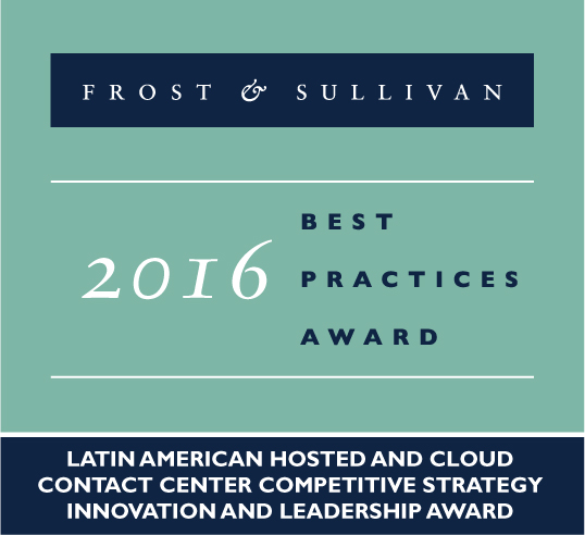 2016 Frost and Sullivan Best Practices Latin America Award logo