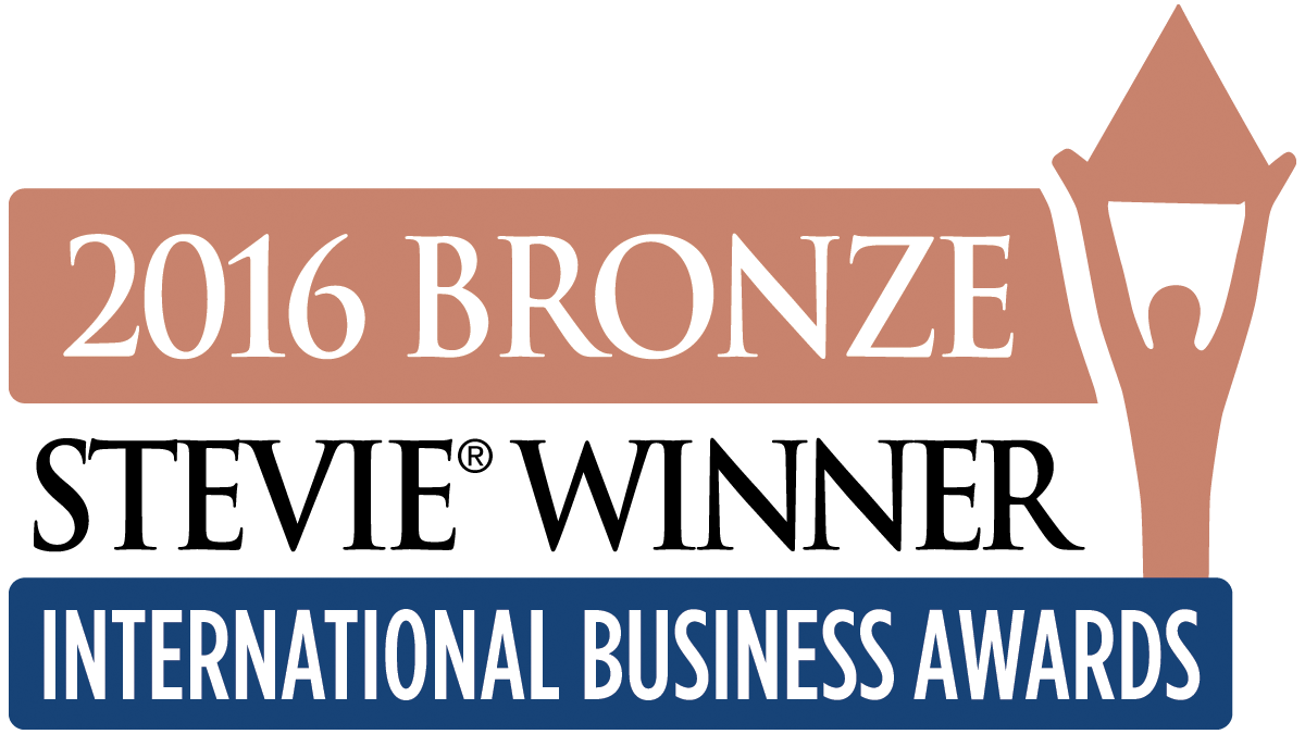 2016 Stevie Bronze International Business Award logo
