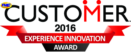 2016 TMC Customer Experience Innovation Award logo