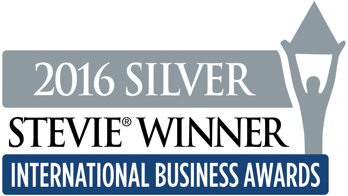 2016 Stevie Silver International Business Award logo