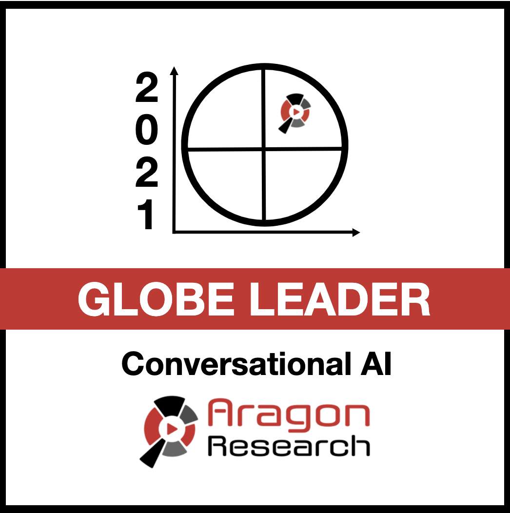 Aragon Research 2021 Globe Leader Award icon