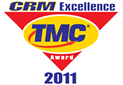 2011 TMC CRM Excellence Award logo