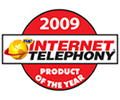 2009 Internet Telephony Magazine Product of the Year Award logo