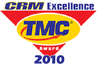 2010 TMC CIS Magazine CRM Excellence Award logo