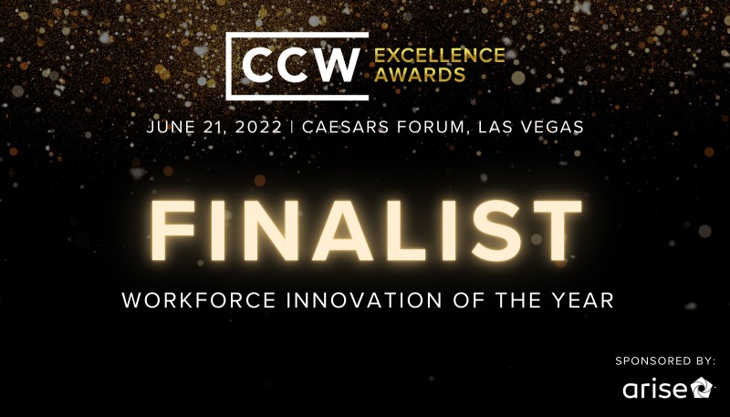 Five9 is a Workforce Innovation of the Year Finalist at the CCW Awards