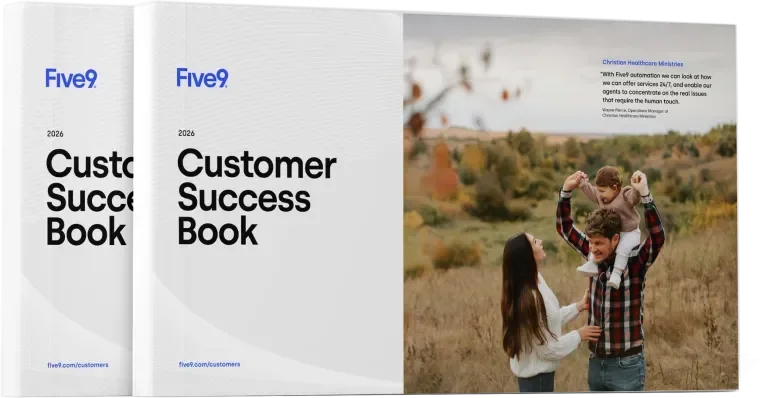 Five9 2026 Customer Success Book cover