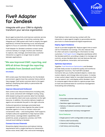 Data_Sheet_Five9_Adapter_for_Zendesk