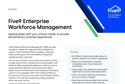 Data_Sheet_Five9_Enterprise_Workforce_Management