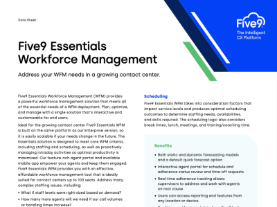 Data_Sheet_Five9_Essentials_Workforce_Management