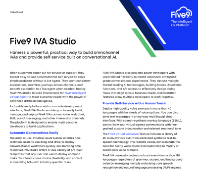 Five9_Datasheet_IVA_Studio