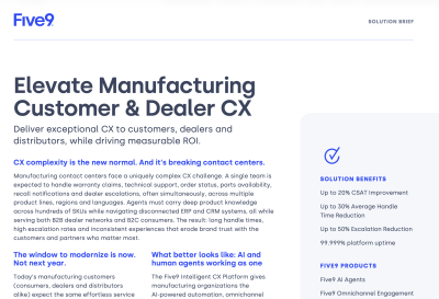 Manufacturing Solution Brief thumbnail