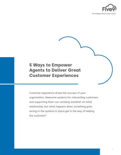 5 maneras de capacitar a los agentes para ofrecer grandes experiencias a sus clientes