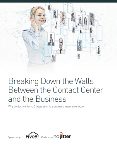Breaking Down the Walls Between the Contact Center and the Business Whitepaper Screenshot