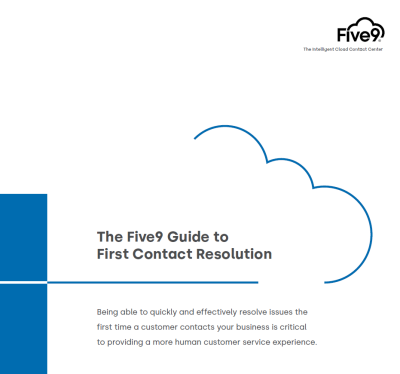 The Five9 Guide to First Contact Resolution Whitepaper Screenshot