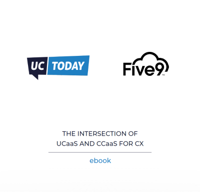 Intersection of UCaaS and CCaaS for CX eBook Screenshot
