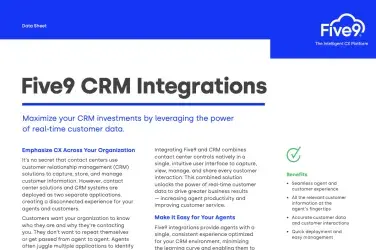 Data_Sheet_Five9_CRM_Integrations