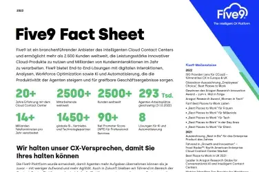 Five9 Fact Sheet_DE