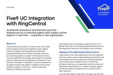 Five9_UC_Integration_with_RingCentral_Datasheet