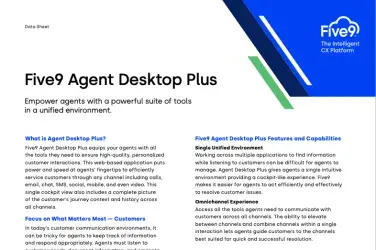 Five9_DataSheet_Five9_Agent_Desktop _Plus_r2