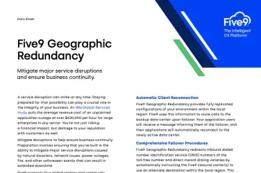 Data_Sheet_Five9_Geographic_Redundancy