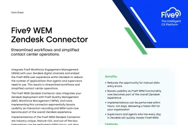 WEM-Zendesk-Connector
