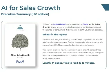 AI SG EXECUTIVE SUMMARY UK FIVE9