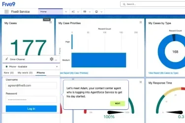 Five9 Fusion Salesforce product tour