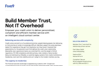 Build Member Trust, Not IT Overhead
