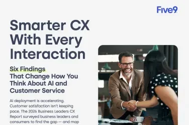 Business Leaders CX Report Infographic: Smarter CX