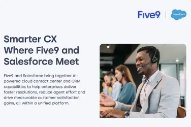 Five9 Salesforce Infographic