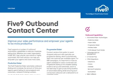 Five9 Outbound Contact Center Thumbnail