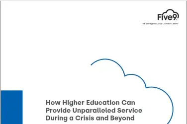 How Higher Education Can Provide Unparalleled Service During a Crisis and Beyond Whitepaper Screenshot