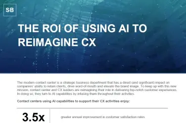 Aberdeen Report: Reimagine CX with AI