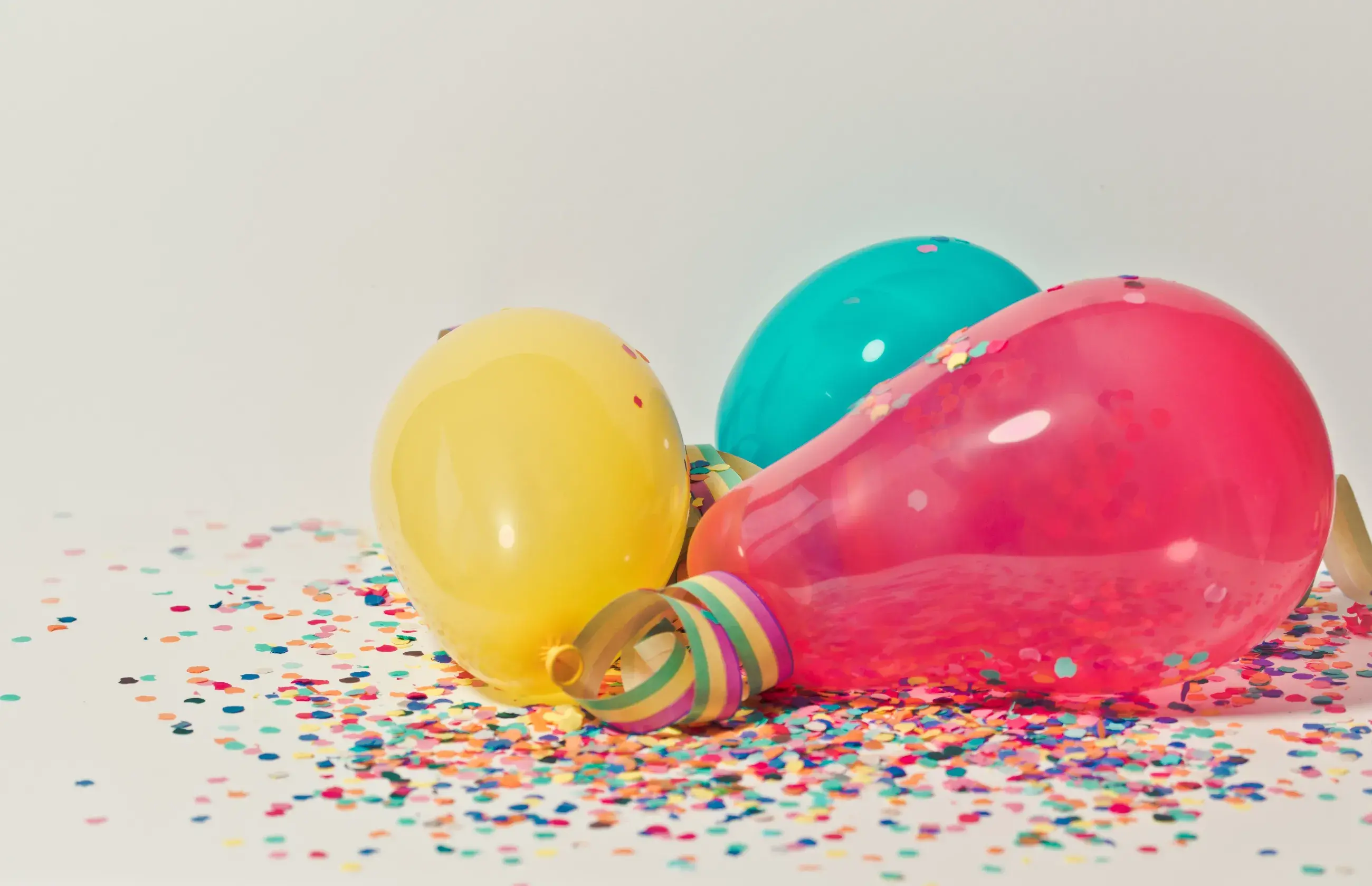 Celebrate balloons