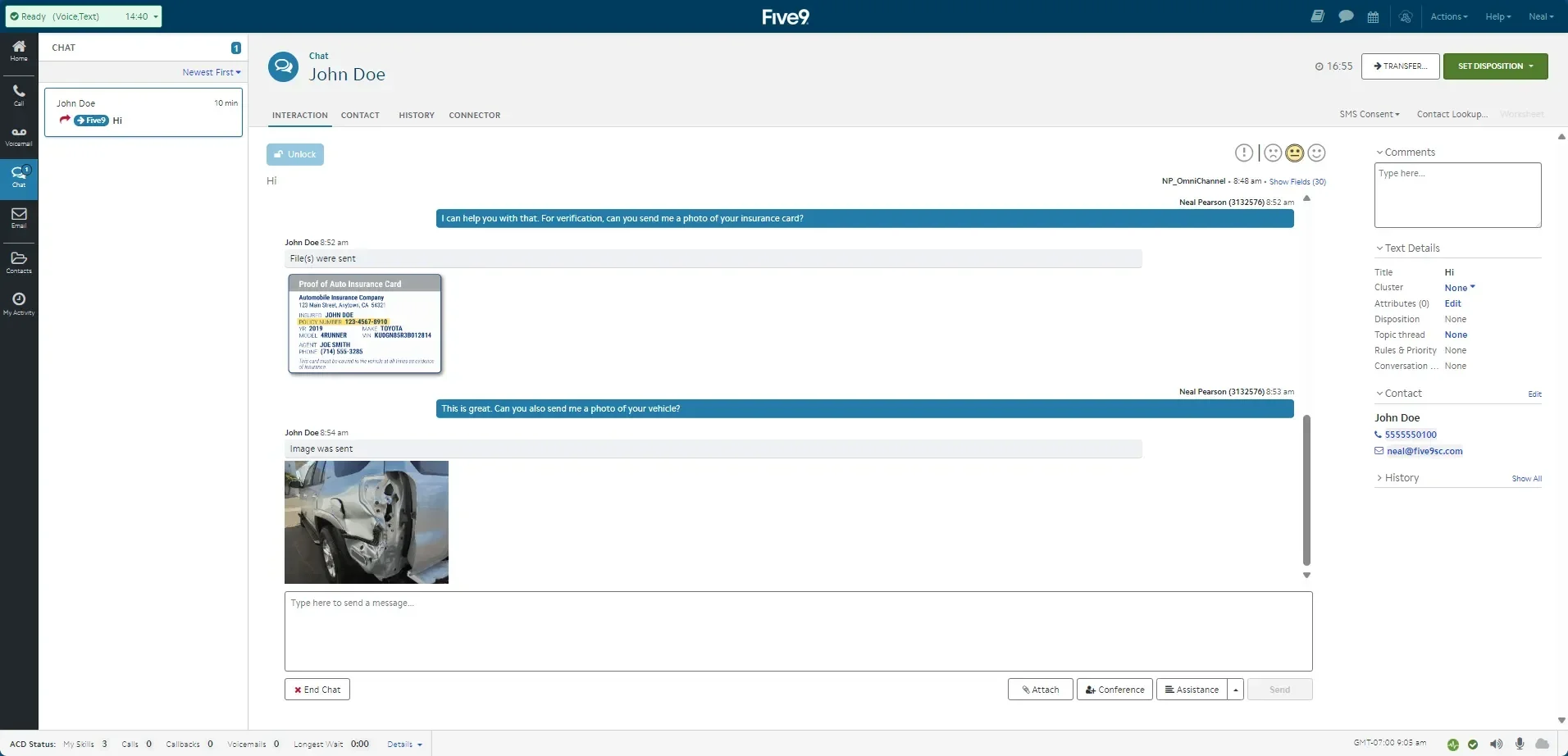Customer Experience - Web Chat