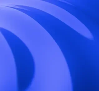 Abstract blue waves with soft gradients and shadows.