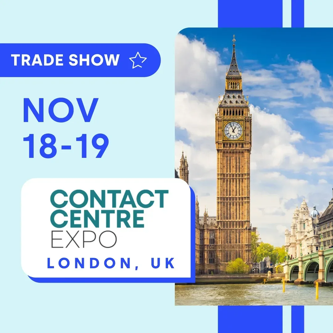 Big Ben and the Houses of Parliament under a clear blue sky, with event details highlighted.