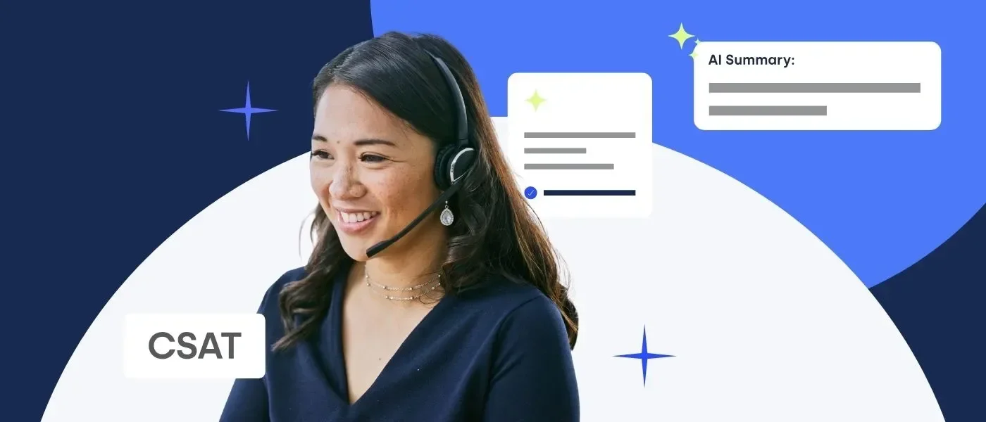 Agent being assisted by AI to deliver better customer experience 